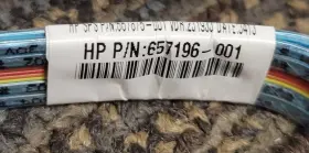 657196-001 Hp 654073-001 Storevirtual 4330 Sas Ribbon Cables Comes With Two #3