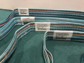675610-001 Hp Ribbon Mini-sas Storage Cables Dl380p Gen8 Lot Of Five #3