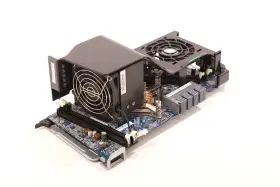 Hp 689471-001 Z620 Second Cpu Riser Card With Heatsink And Fan P/n 647288-001 Tested