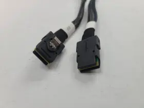 769631-001 Hp Lot Of 2 Proliant Ml350 G9 14in Mini Sas Cables Tested Usa #3