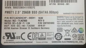 816723-001 Hp 801646-001 256gb Ph871 2.5 Inch Sata 6g Solid State Drive
