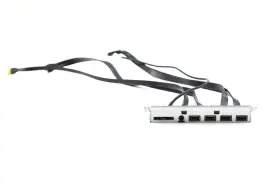 809381-001 Hp Envy 750 Series Front Audio Card Reader I/o Board With Cables P/n #2