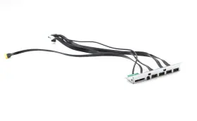 809381-001 Hp Envy 750 Series Front Audio Card Reader I/o Board With Cables P/n
