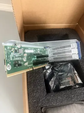 826704-b21 Hp Hpe Dl380 Gen10 Gpu Riser Kit Genuine Hewlett Packard Enterprise New