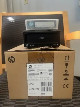 E7x53a Hp Hpe Rdx 2tb Usb 3.0 Internal Removable Disk Backup System - New