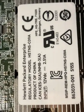 Pwbmle2wg840k9 Hp Hstns-c09a Hpe Proliant M710x Cartridge Bundle 846832-001
