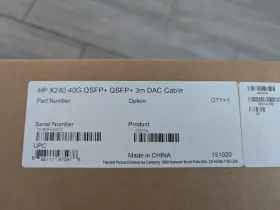 Jg327a Hp X240 40g Qsfp 3m Direct Attach Copper Cable #2