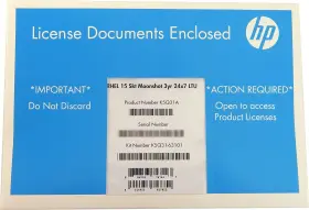 K5q31-63101 Hp K5q31a Rhel 15 Skt Moonshot 3yr 24/7 Ltu