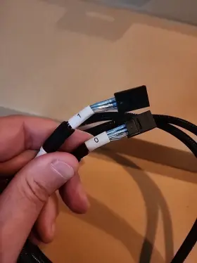 00fk842 Ibm 00kf843 New / Lenovo Cable Sas 12gbs Hd 590/580 Mm Dual To 2 Split #2
