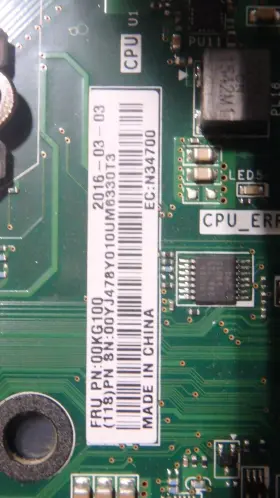 00yj478 Ibm 00kg100 Lenovo X3250 M5 Server System Board Motherboard
