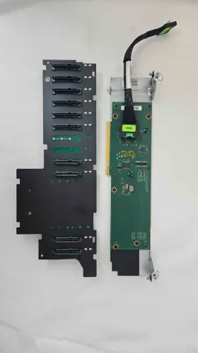 9009-42g Ibm 01dh294 Ej1t Storage Backplane Gen4 With 2 Nvme U.2 Drive Slots For 9009-41g