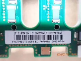01em259 Ibm 01em258 18-bay Sas Sff-3 Backplane For 8286 #3
