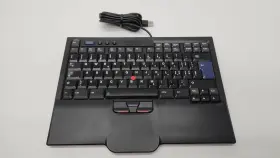 Sk-8845cr Ibm 01lk348 Ultranav Usb Keyboard With Red Dot Mouse Great Condition