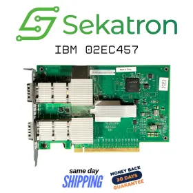 02ec457 Ibm Pcie Gen3 X16 Dual-port Optical Cable Adapter For 4u Cec System