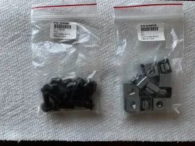 00n8709 Ibm 12j5289 # M6 X 16mm Black Rack Mount Screw Caged Nut Kits