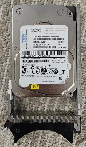 44v6845 Ibm 146gb 15k Sas Sff/2.5 Inch Hdd With Tray Aix/linux/power7 #3