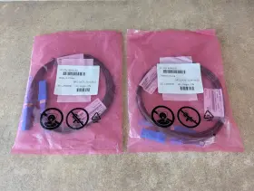 46k6183 Ibm Lot Of 2 Amphenol 10gb Sfp Direct Sas To Ethernet Cable