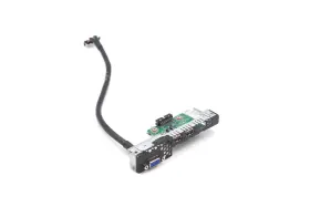 81y7280 Ibm X3550 M4 Front Vga And Dual Usb Panel With Cable P/n Tested Working