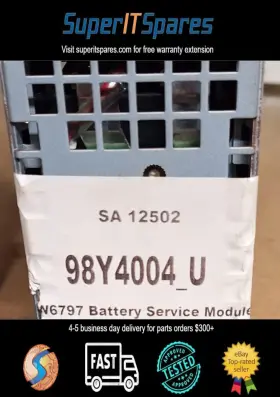 98y4004 Ibm U Ds8870 Ds8880 Battery Module With Batteries