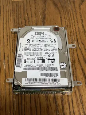 Dbca-204860 Ibm Travelstar 4.86gb Ide Laptop Hard Drive