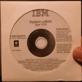 P44r8633 Ibm Vintage System X3650 Type 7979 Cd