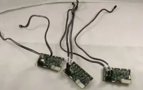 Ypcb-00650-1p1 Inspur Lot Of 3 8-bay Backplane Boards Kit With Rhs36-1178 Wires