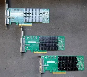 Expx9502cx4fh Intel Lot Of 3 Expx9502cx4 10 Gigabit Dual Port Cx4 Server Adapter Pci-e 3-3