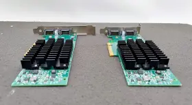 Expx9502cx4g1p5 Intel Lot Of 2 10 Gigabit Cx4 Dual Port Adapter #3