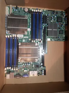 Ablecom1u Intel X8dtu-f Super Micro Computer Motherboard Wih 2 Cpu And 260w Power Supp