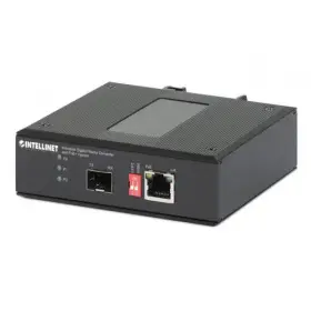 Intellinet 766623508988 508988 Industrial Gigabit Media Converter And Poe Injector