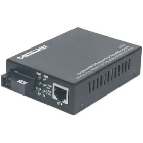 Intellinet 766623510530 510530 Fast Ethernet Wdm Bi-directional Single Mode Media Converter
