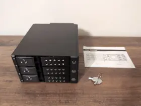 Istarusa 846813043823 Bpn-de230p-black Trayless 2x 5.25 Inch To 3x 3.5 12gb/s Hdd Hot-swap Rack