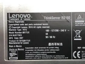 E3-1240 Lenovo 70tg Thinkserver Rs160 V6 512 Gb Ssd 32 Ram Win 10 Pro #3