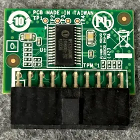 Fru03t8872 Lenovo Thinkserver Trusted Platform Module Tpm Gc-muvl1 Rev 1.1