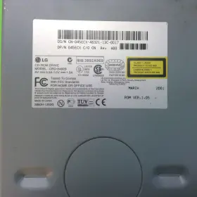 Cn-045ecx Lg 1400sc Dell Poweredge Server Cd Rom Drive Black Bezel Optical Disc Crd #3