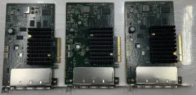 H3-25577-00a Lsi Lot Of 3 9201-16e Sas9201-16e 6gbs Pcie Quad Port Sas