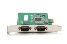 Cp-102e Moxa Dual-port Rs-232 Pci-express Code High Profile P/n Tested Working #2