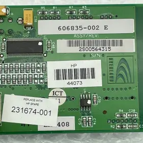 231674-001 Overland Data Inc. 606835-002 Hp Upper Backplane Pc Board For Msl Tape Library #2
