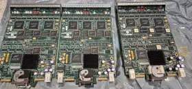030-1243-002 Sgi Silicon Graphics Quad-port Scsi Controller Lot Of 3 Untested