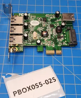 Ju-p40212-s1 Siig Dp Usb 3.0 3-port Pcie Network Adapter Low Profile