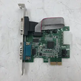 Pex25952 Startech 2 Port Native Pci Express Rs232 Serial Adapter Card 16950 Uart Untested