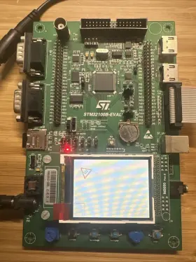Stm32100b-eval Stmicroelectronics Arm Stm32 Value Line Eval Board #2