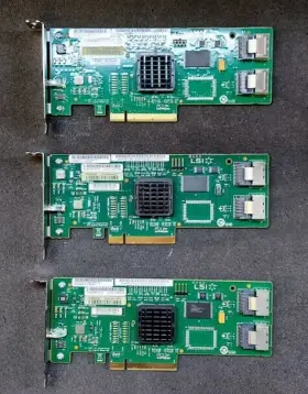 371-3255 Sun Lot Of 3 8-port 3gbps Sas Raid Controller Pci-e Sg-pcie8sas-z