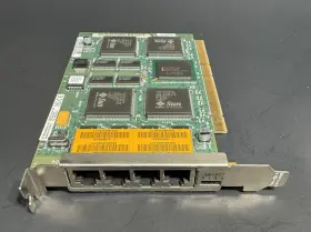 501-5406 Sun Microsystems Quad Fast Ethernet Pci Adapter X1034a Tested