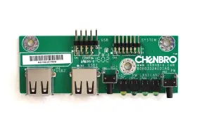80h03324101a0 Supermicro Chenbro Rm242/rm241 Server Chassis Led Board P/n Tested Working