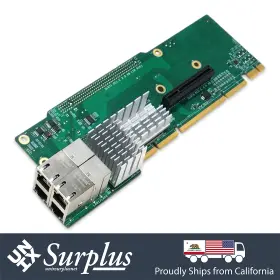 Sys-2048u-rtr4 Supermicro Aoc-2ur6-i4xt 2u Ultra Riser 4 Port 10gb Rj45 Pcie Intel X540 For
