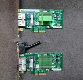 Aoc-sg-i2 Supermicro Lot Of 2 2-port Gbe Gigabit Ethernet Lan Pcie Adapter Card