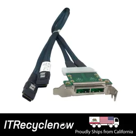 Cbl-0352l-lp Supermicro Sas2 To Mini Sas 2 Ports Cascading Low Profile 85cm Cable