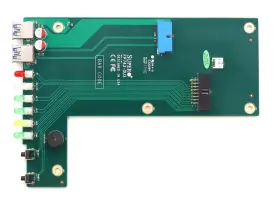 Fp743-du3 Supermicro Led Usb Power Button Switch Board P/n Tested #2