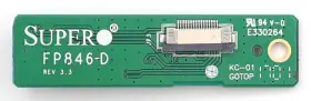 Fp846-d Supermicro Control Front Panel Power Button Board P/n Tested Working